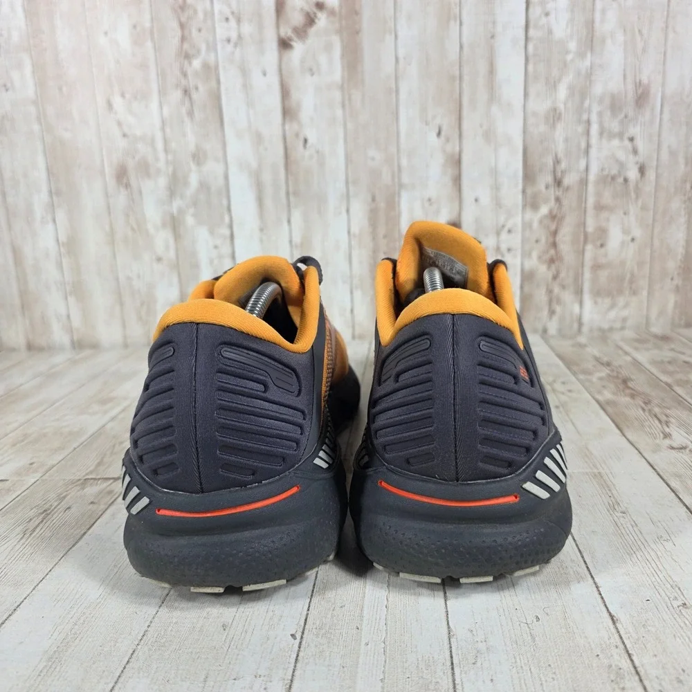 Brooks Adrenaline GTS 22 Men Orange Road Running‎ Shoes Sneakers Size 11